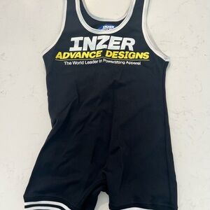 Inzer Black Powerlifting Singlet